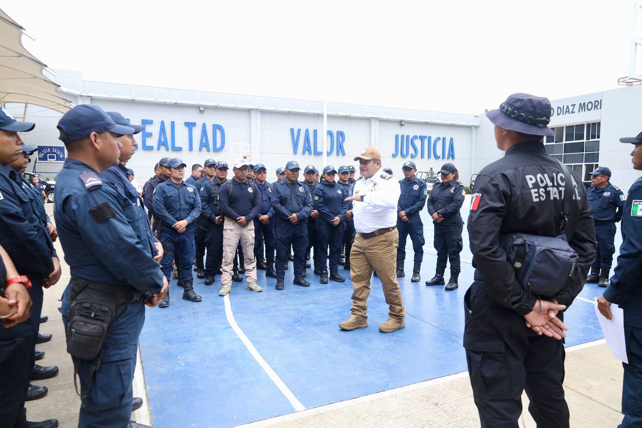 Aspirantes a conformar grupos de operaciones especiales Alfa y Bravo inician instrucción en Chiapas