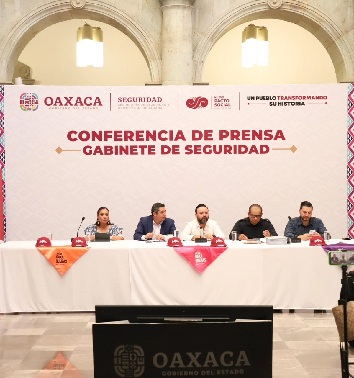 Promueve SESESP acciones integrales para fortalecer la paz en Oaxaca