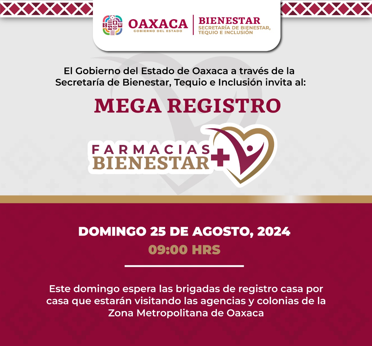 Realizará Sebienti Mega Registro de Farmacias Bienestar