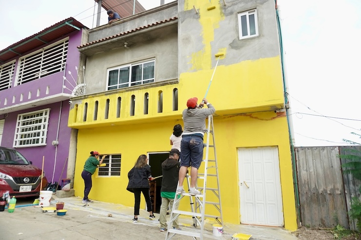 Promueve Gobierno de Oaxaca participación y trabajo en equipo a través de Tequios Bienestar