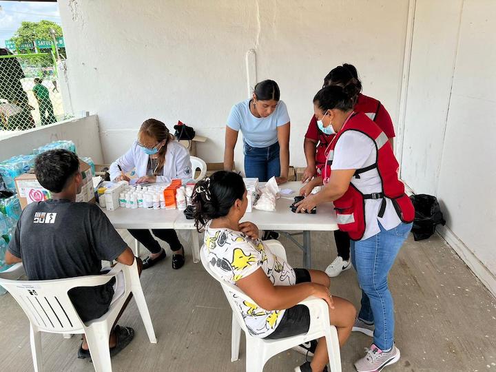 Atiende Gobierno oaxaqueño caravana migrante que ingresó a Loma Bonita