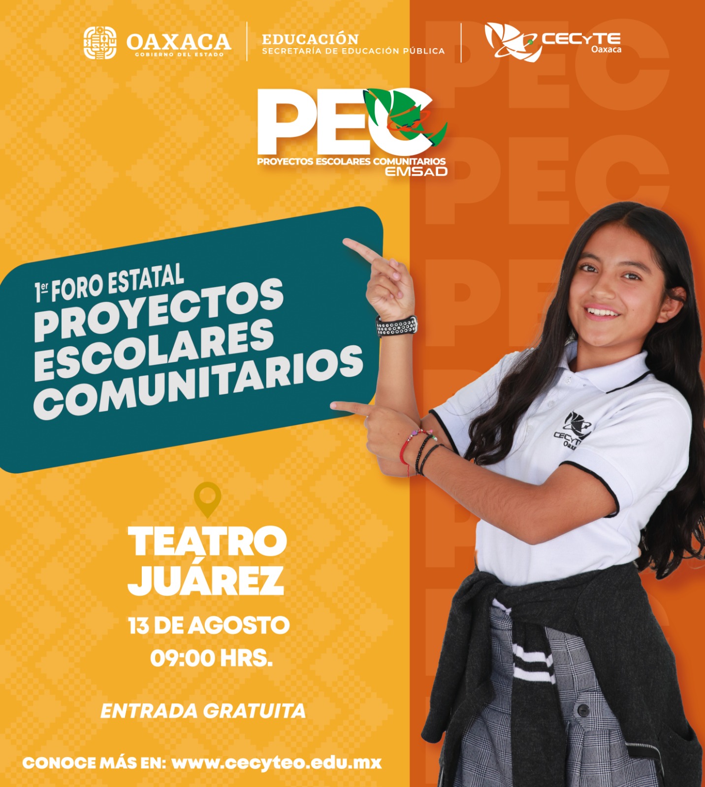 Realizarán Foro Estatal de Proyectos Escolares Comunitarios en Oaxaca