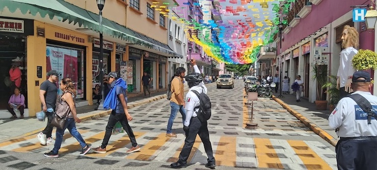 Promueve Policía Vial Estatal protección y respeto a peatones
