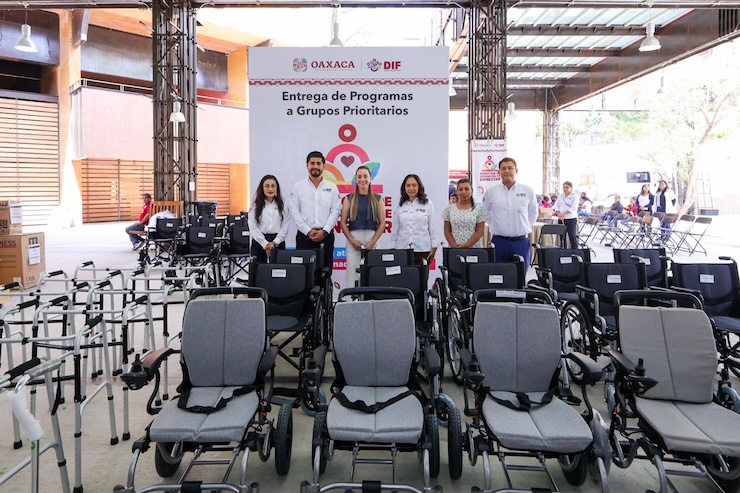 Contribuyen DIF Oaxaca y Beneficencia Pública a mejorar la calidad de vida de habitantes de Valles Centrales