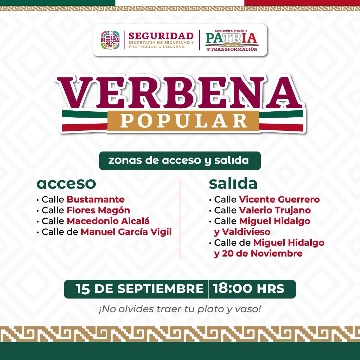 Presenta SSPC despliegue operativo “Septiembre, Mes de las fiestas patrias”