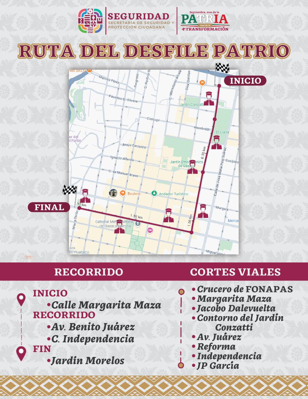 Desfile Cívico Militar contará con una nueva ruta para hacer partícipe a la sociedad de este fervor patrio