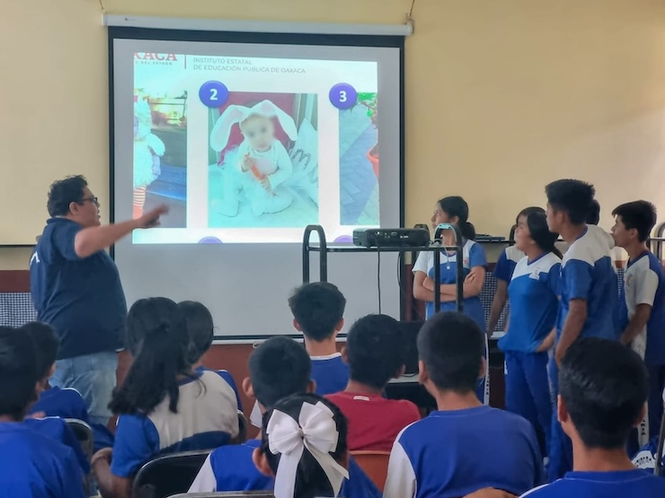 Imparte IEEPO talleres para mejorar la convivencia escolar en planteles de educación básica