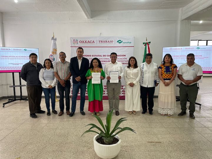 Setrao y Conalep suman esfuerzo para fortalecer la capacitación laboral en Oaxaca