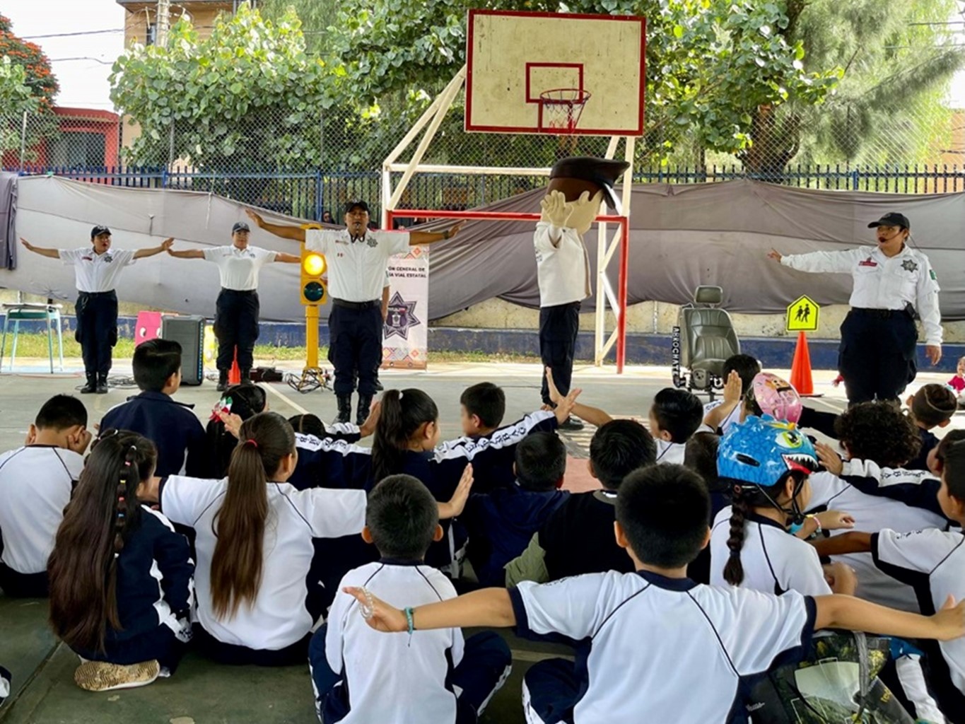 Con programa Guardianes Viales promueven movilidad segura en escuelas