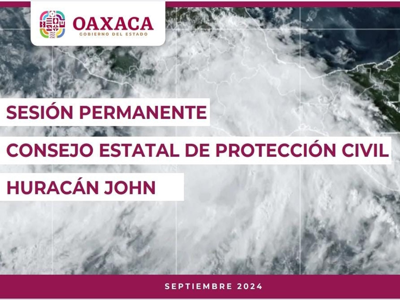 Despliegan operativos y acciones institucionales ante John