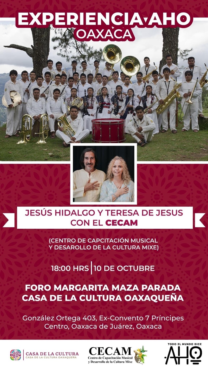 Presenta CCO concierto gratuito de música medicina y tradicional