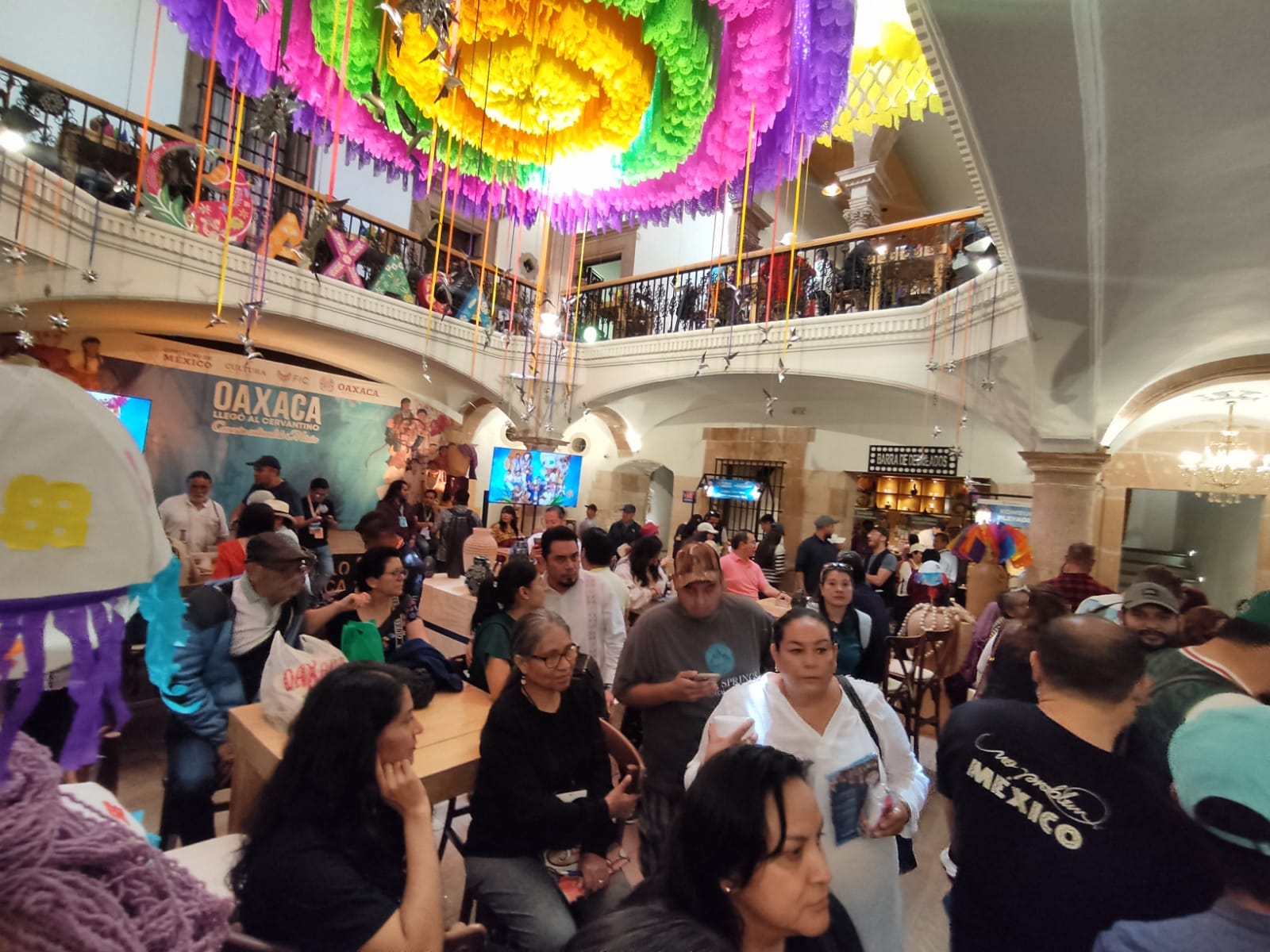 Con lleno total inicia Casa Oaxaca actividades en el 52 Festival Internacional Cervantino