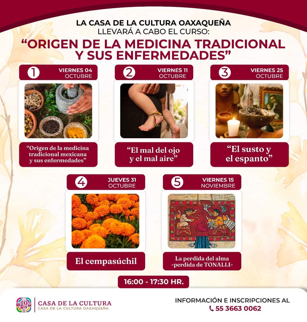 Presentará CCO musicales, de danza y cursos por temporada de Día de Muertos
