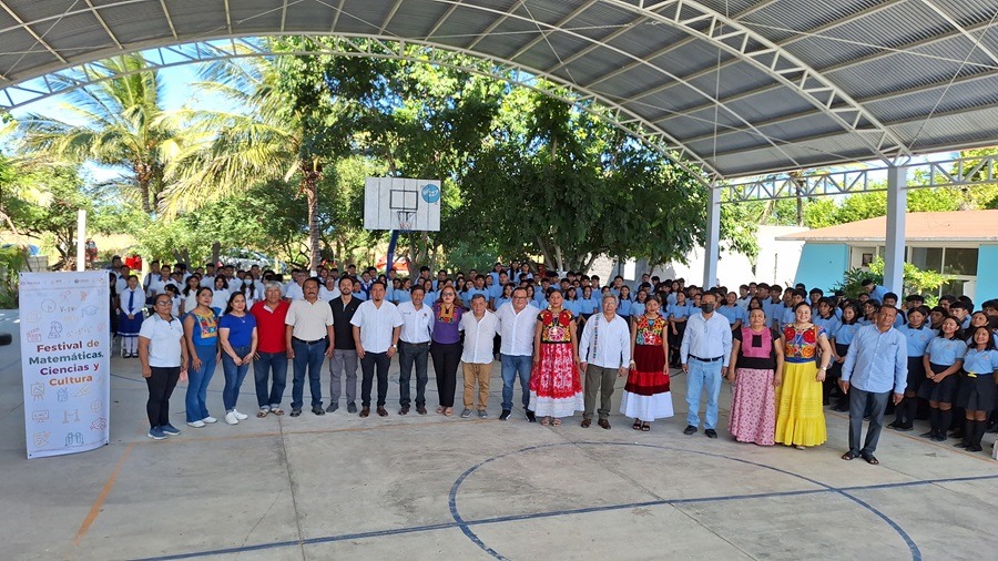 Realizan Festival de Matemáticas en el BIC de Álvaro Obregón, Juchitán