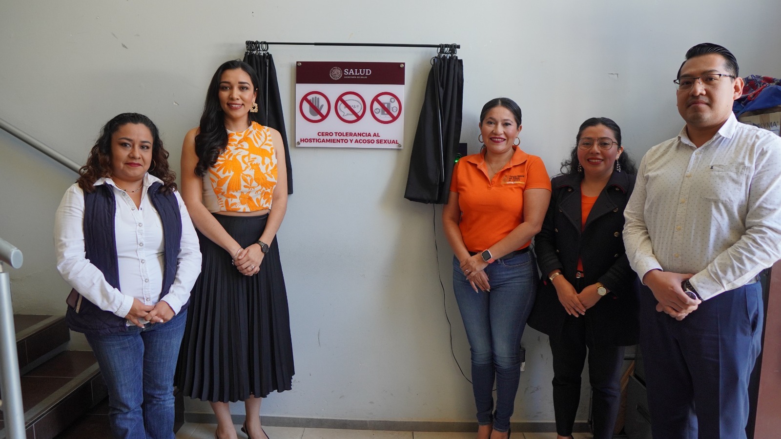 Reconocen a dirección de SSO como espacio con Cero Tolerancia al Hostigamiento y Acoso Sexual