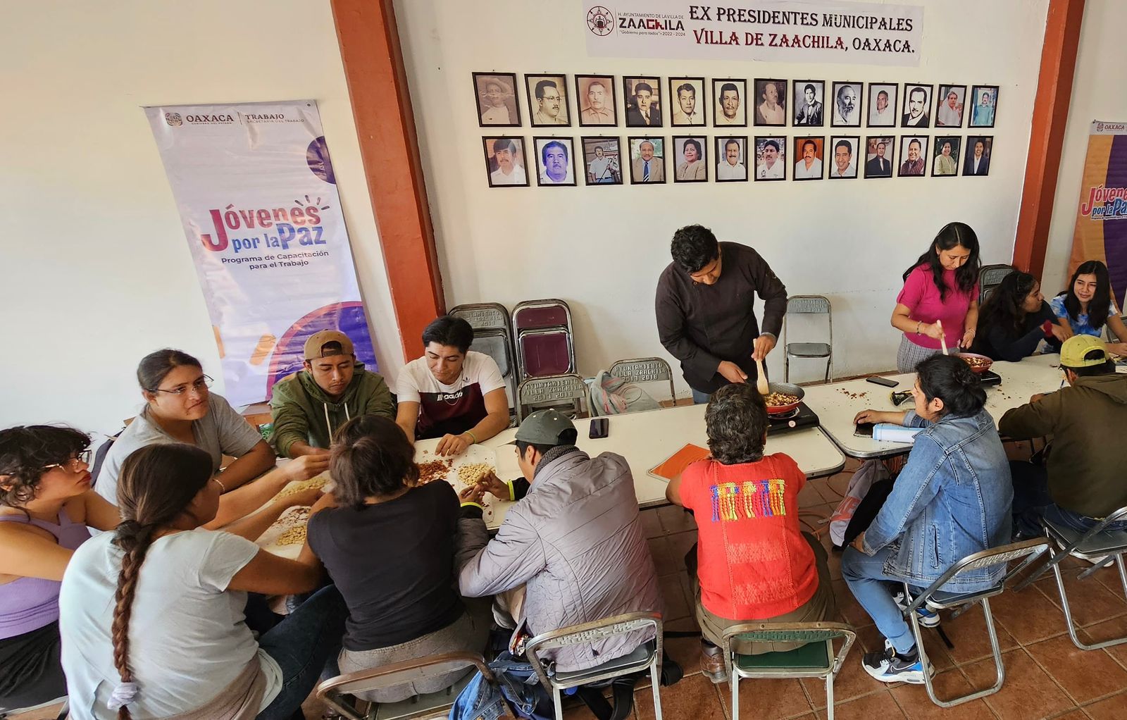 Secretaría del Trabajo capacita a jóvenes de Zaachila para integrarse al mercado laboral
