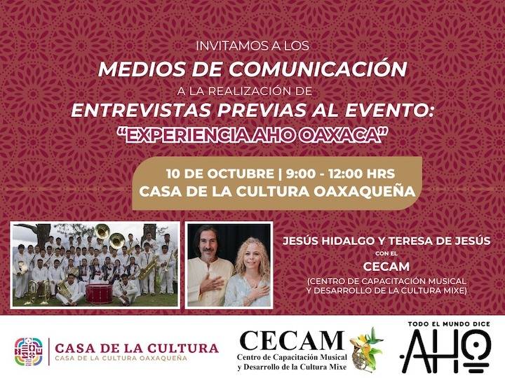 CCO brinda exposiciones, cursos y conciertos durante octubre 
