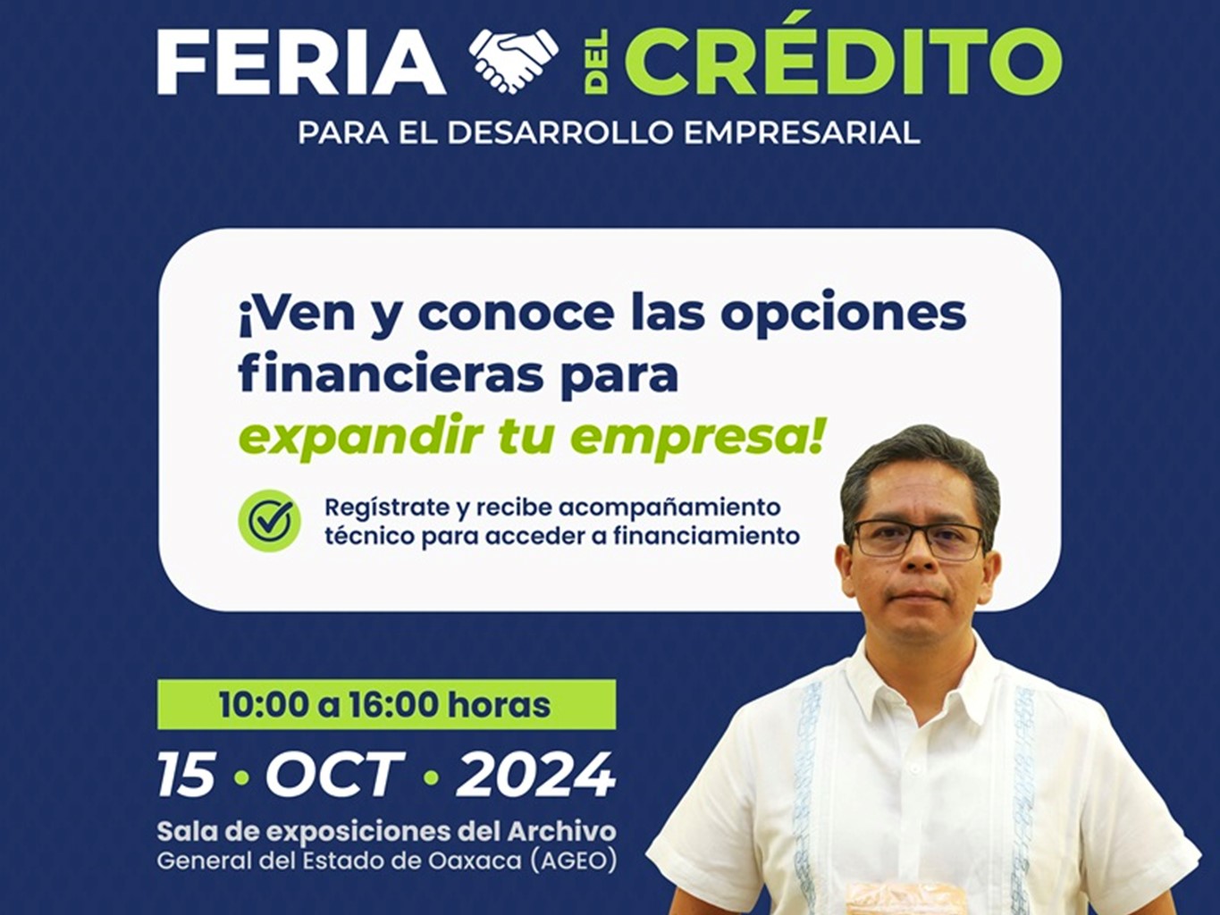 Convoca Sedeco a las Mipymes a participar en Feria del Crédito para el Desarrollo Empresarial