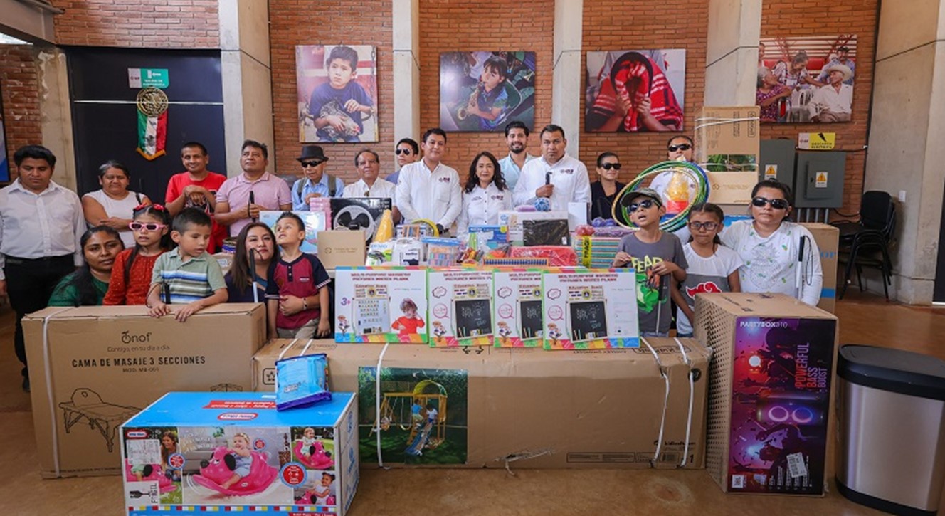 Con equipamiento para el Cecyd, se mejorará el aprendizaje de las personas con discapacidad visual