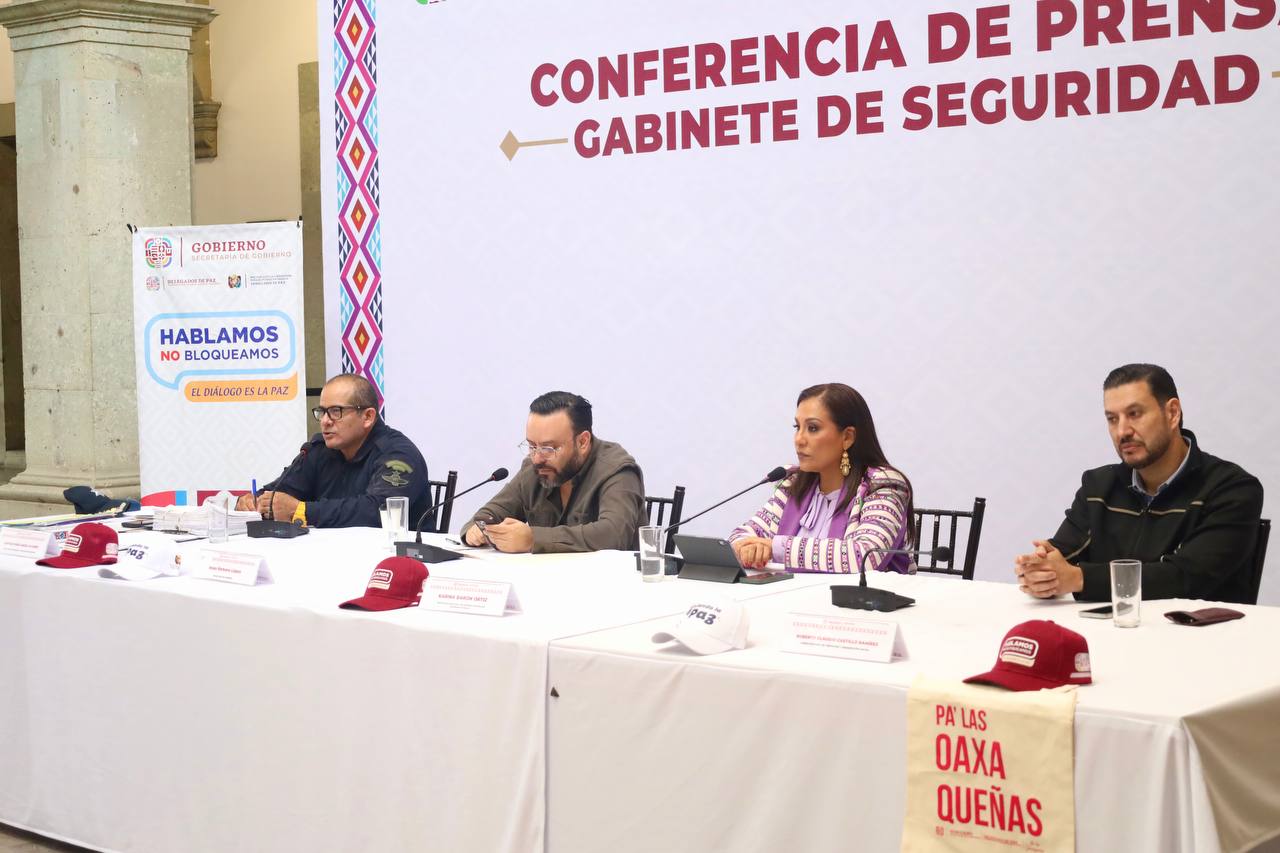 Informa SSPC sobre estrategias implementadas para asegurar la paz en Oaxaca