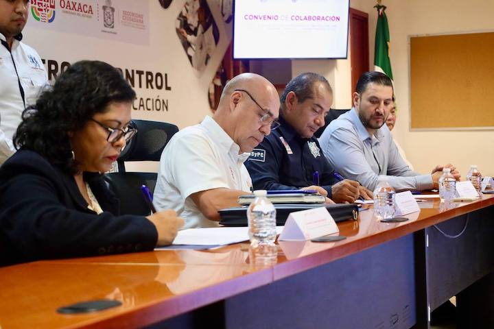 Firman convenio SSPC y Protección Civil para capacitar a personal del Sistema Penitenciario