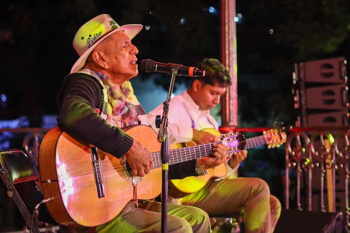 Pedro Torres “El lujo de Pinotepa” comparte en el Cervantino los sonidos de la Costa chica