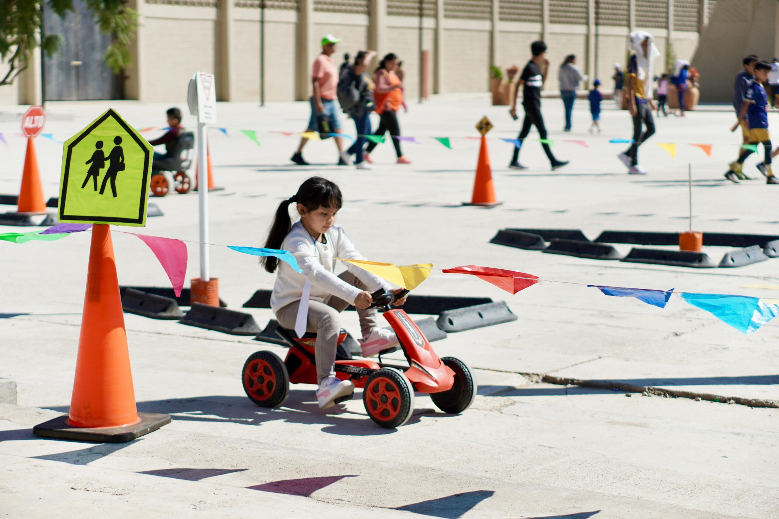 Cerca de mil familias disfrutan de la Diverti Ruta en el Parque Primavera Oaxaqueña