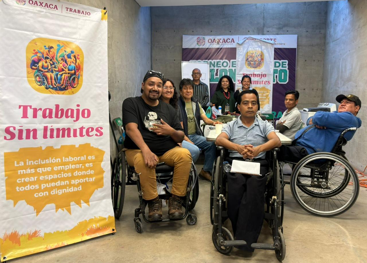 Oaxaca avanza en la inclusión laboral de personas con discapacidad con el programa “Trabajo sin Límites”