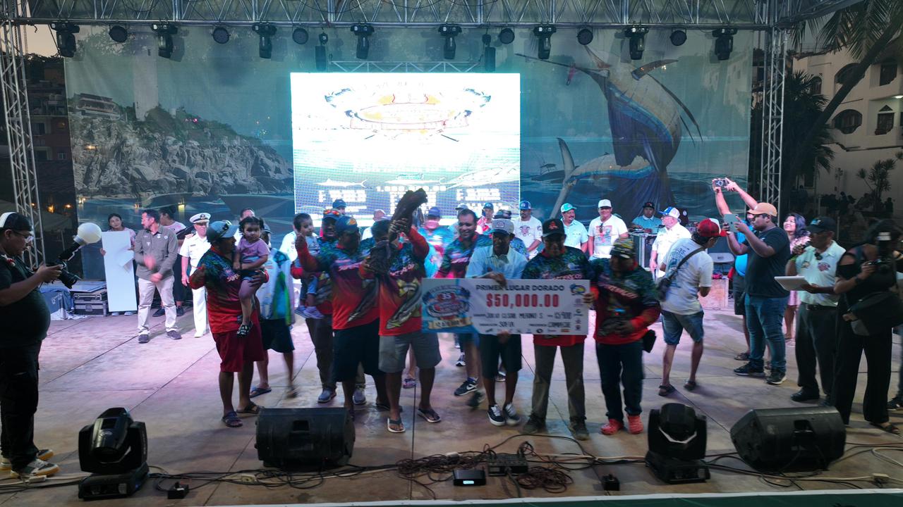 Concluye con éxito el Torneo Internacional del Pez Vela Puerto Escondido 2024