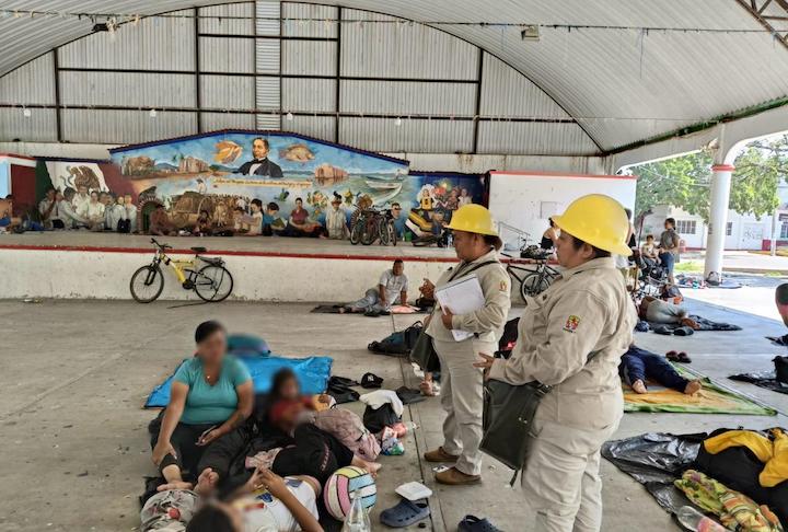 Refuerza SSO acciones en población migrante en la región Istmo