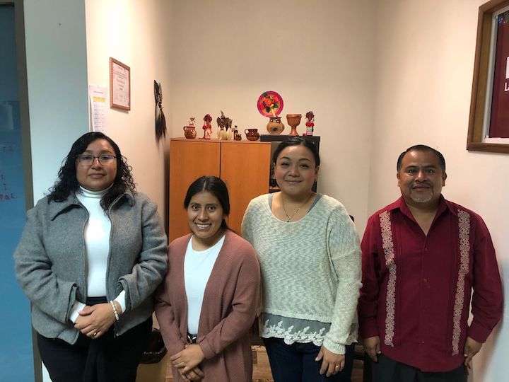 Habilitan módulos de atención para la población migrante de Oaxaca en Baja California