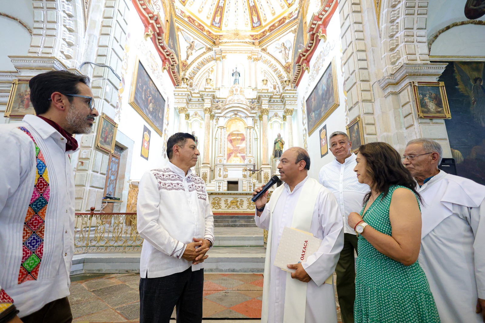 Rescatan el resplandor histórico del Templo de Nuestra Señora de la Merced