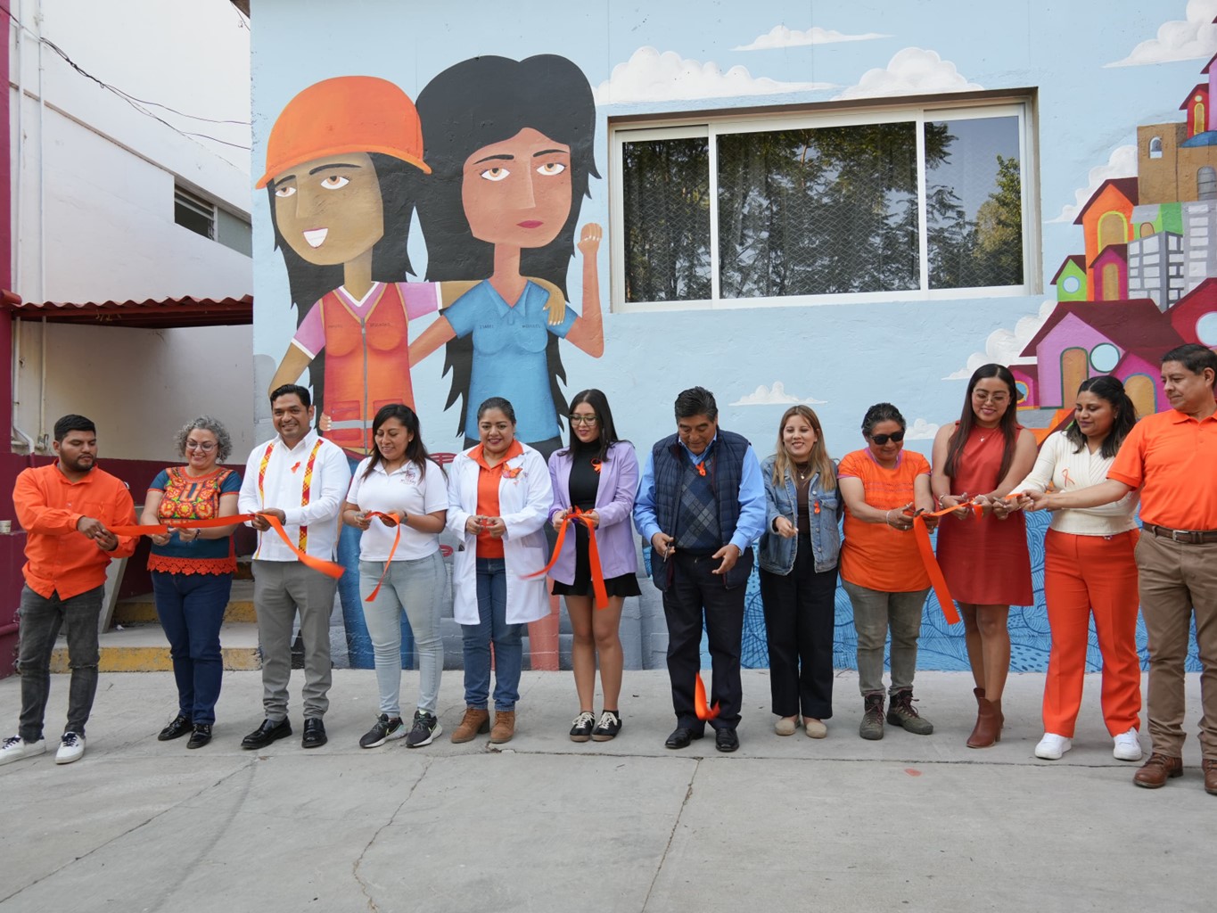 Devela Soapa mural para visibilizar y respetar el trabajo de las mujeres