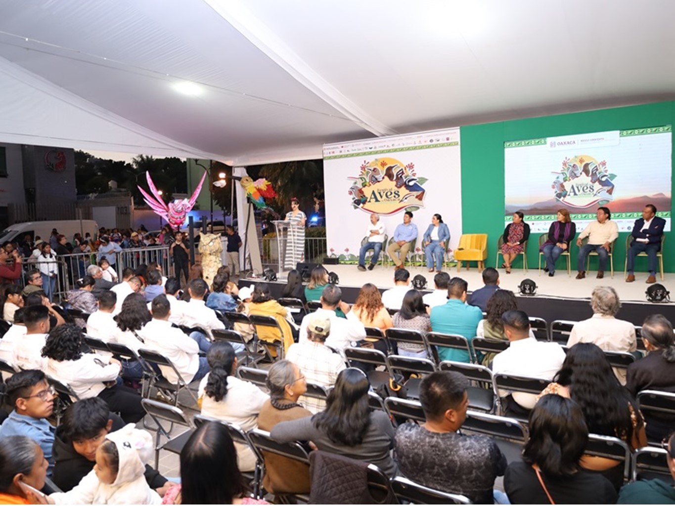 Inauguran Festival de las Aves Oaxaca 2024