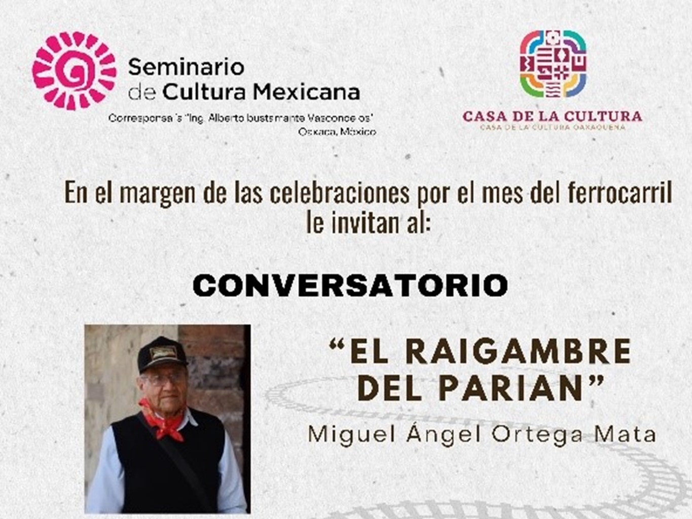 Ofrece CCO conversatorios y presentación de libro para concluir actividades de noviembre