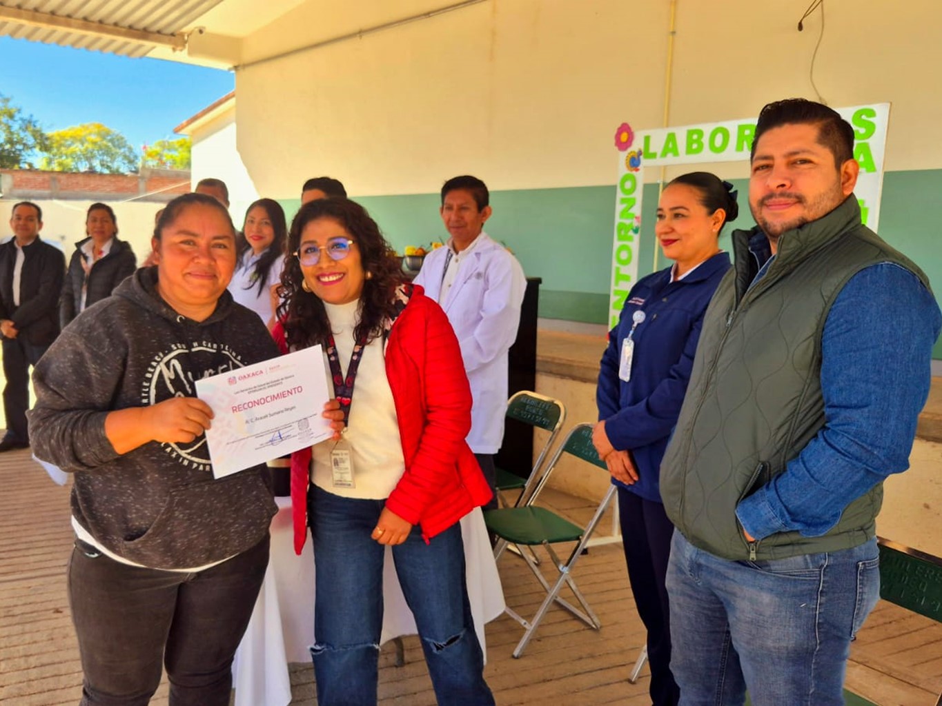 Certifica SSO al Centro de Salud de San Pablo Huixtepec como Entorno Laboral Saludable