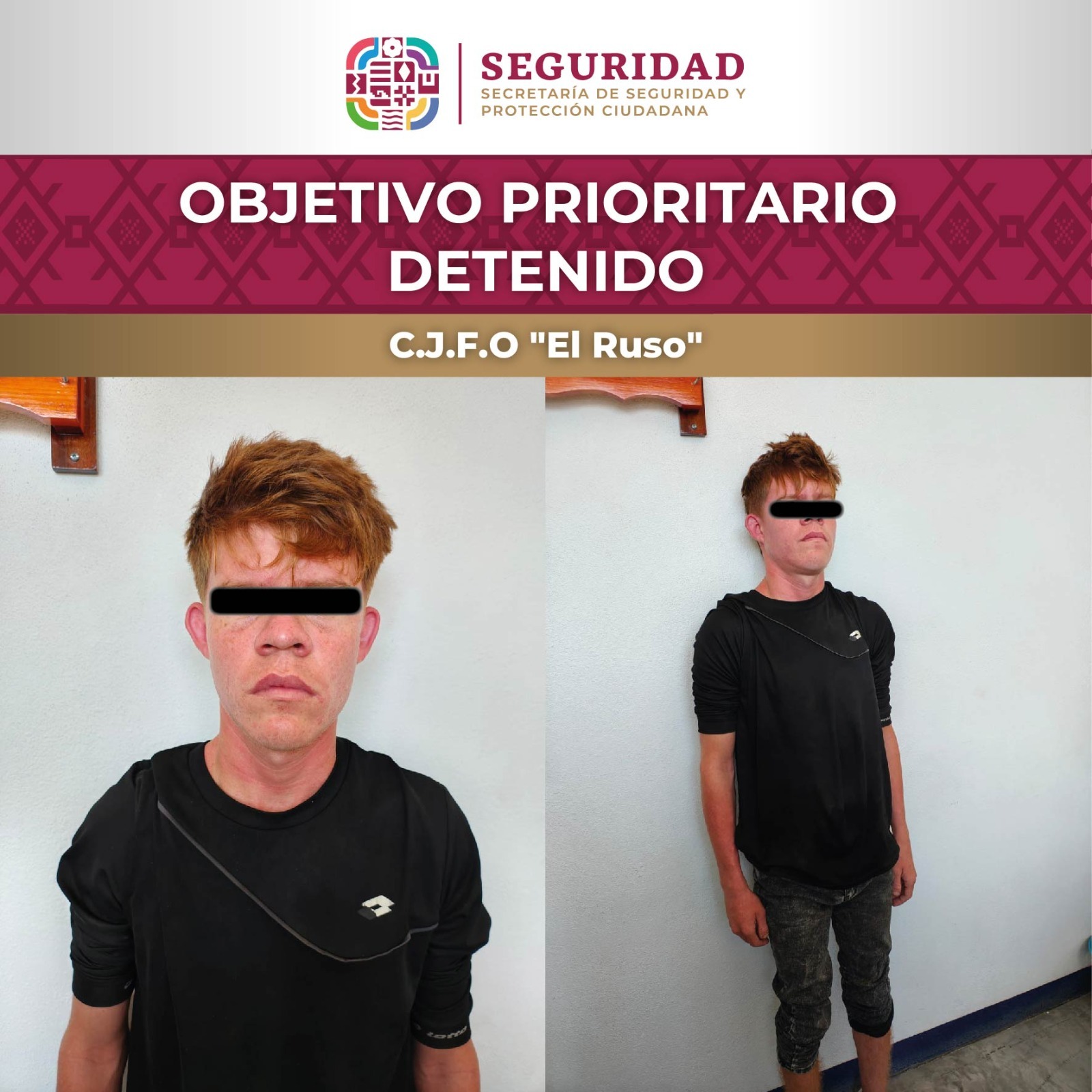 Detiene Policía Estatal a objetivo prioritario dedicado al secuestro y narcomenudeo