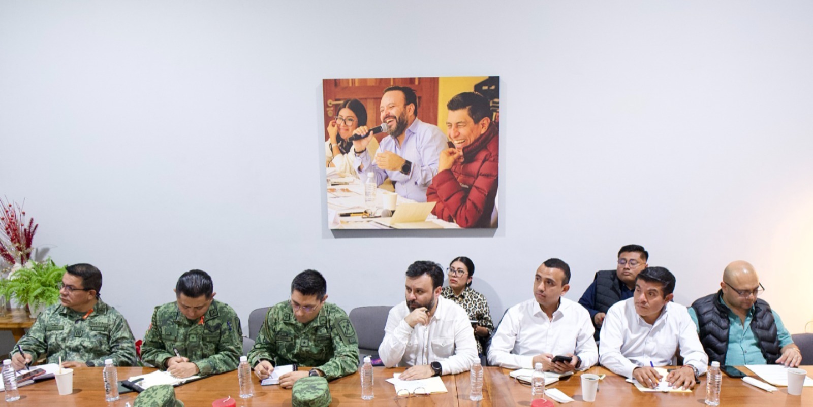 Coordina MOSE acciones para garantizar paz social y gobernabilidad durante relevo de autoridades