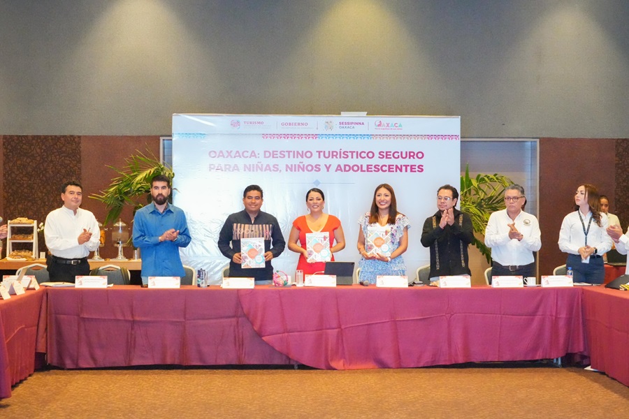 Oaxaca a la vanguardia en políticas públicas integrales para protección de las infancias y adolescencias en el sector turístico
