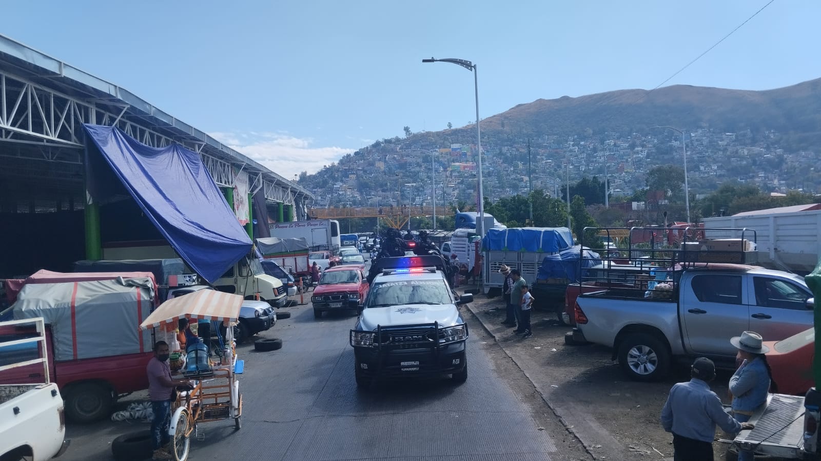 Implementa SSPC operativo coordinado para la detección de pirotecnia en la Central de Abasto