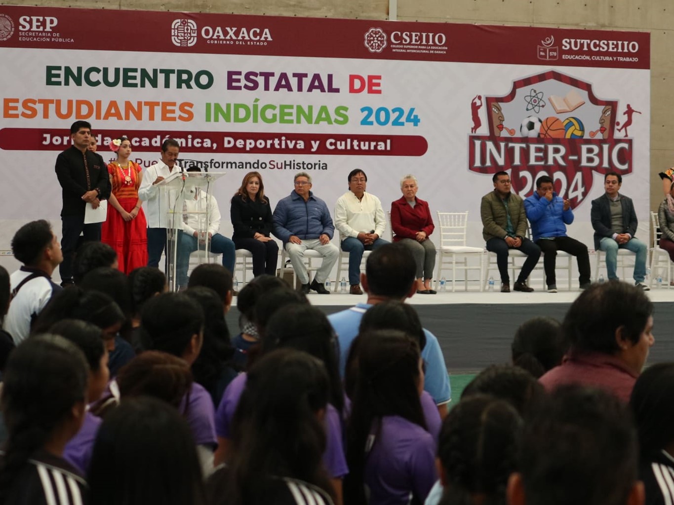 Realiza CSEIIO Encuentro Estatal de Jóvenes Indígenas INTERBIC 2024