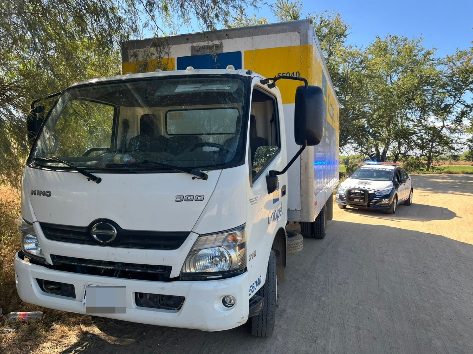 Recupera Policía Vial Estatal unidad de transporte en San Jerónimo Zegache