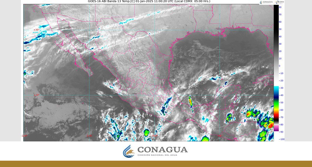 Inicia el año con condiciones invernales en gran parte del estado