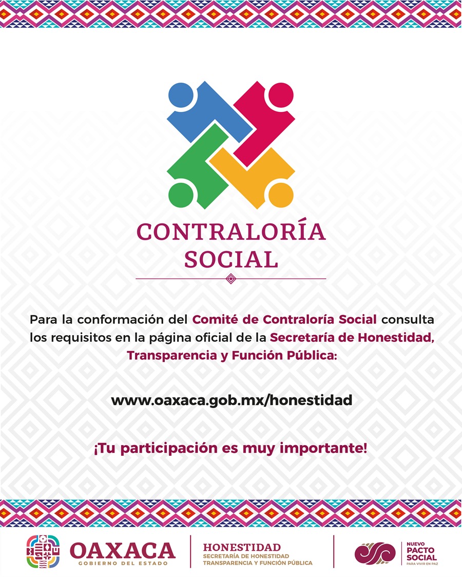 Invita Secretaría de Honestidad a los ayuntamientos a registrar su Comité de Contraloría Social