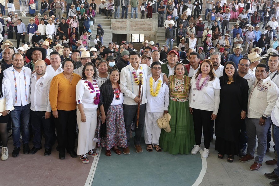 Invierte Gobierno de Oaxaca más de 10 mdp para la transformación de Santa Catarina Yosonotú