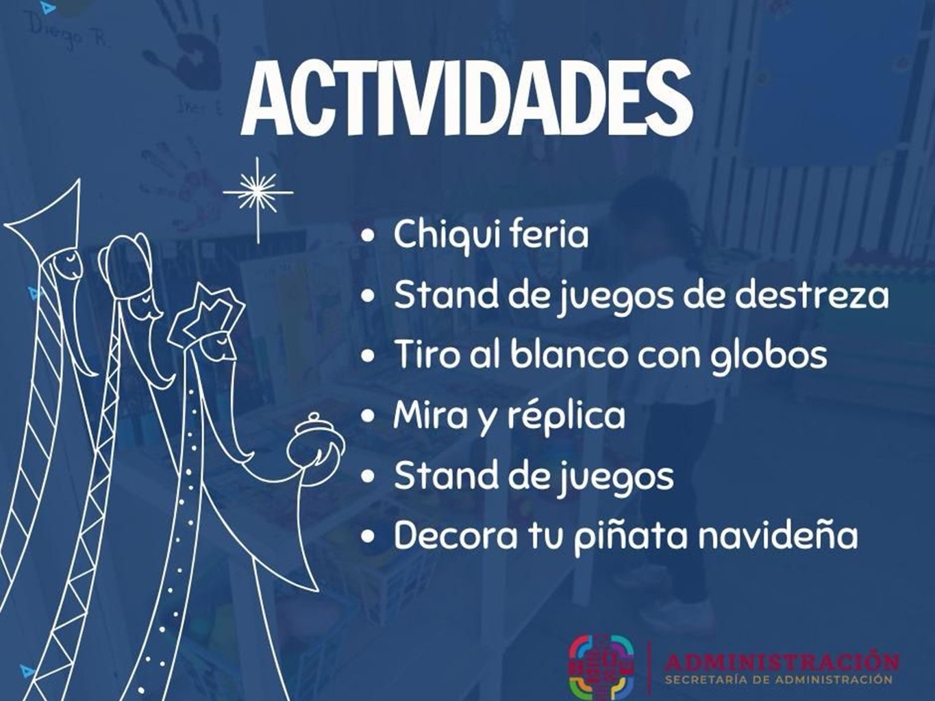 Invita Secretaría de Administración al Festival del Día de Reyes en el Parque Bicentenario