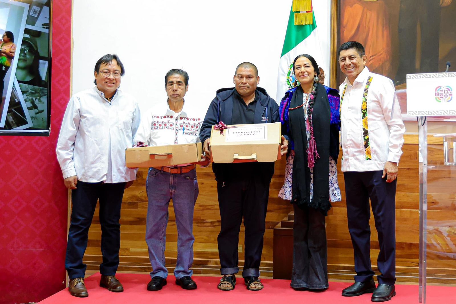 Entregan “Libros por Oaxaca” a bibliotecas escolares y comunitarias