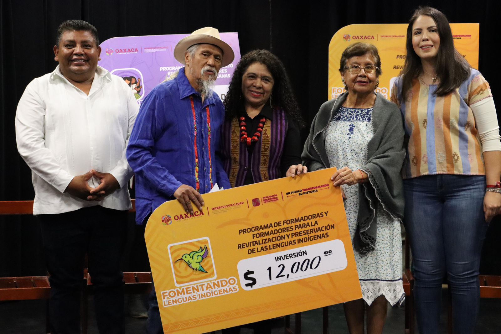 Entrega SIPCIA apoyos a comunidades indígenas y afromexicanas de Oaxaca