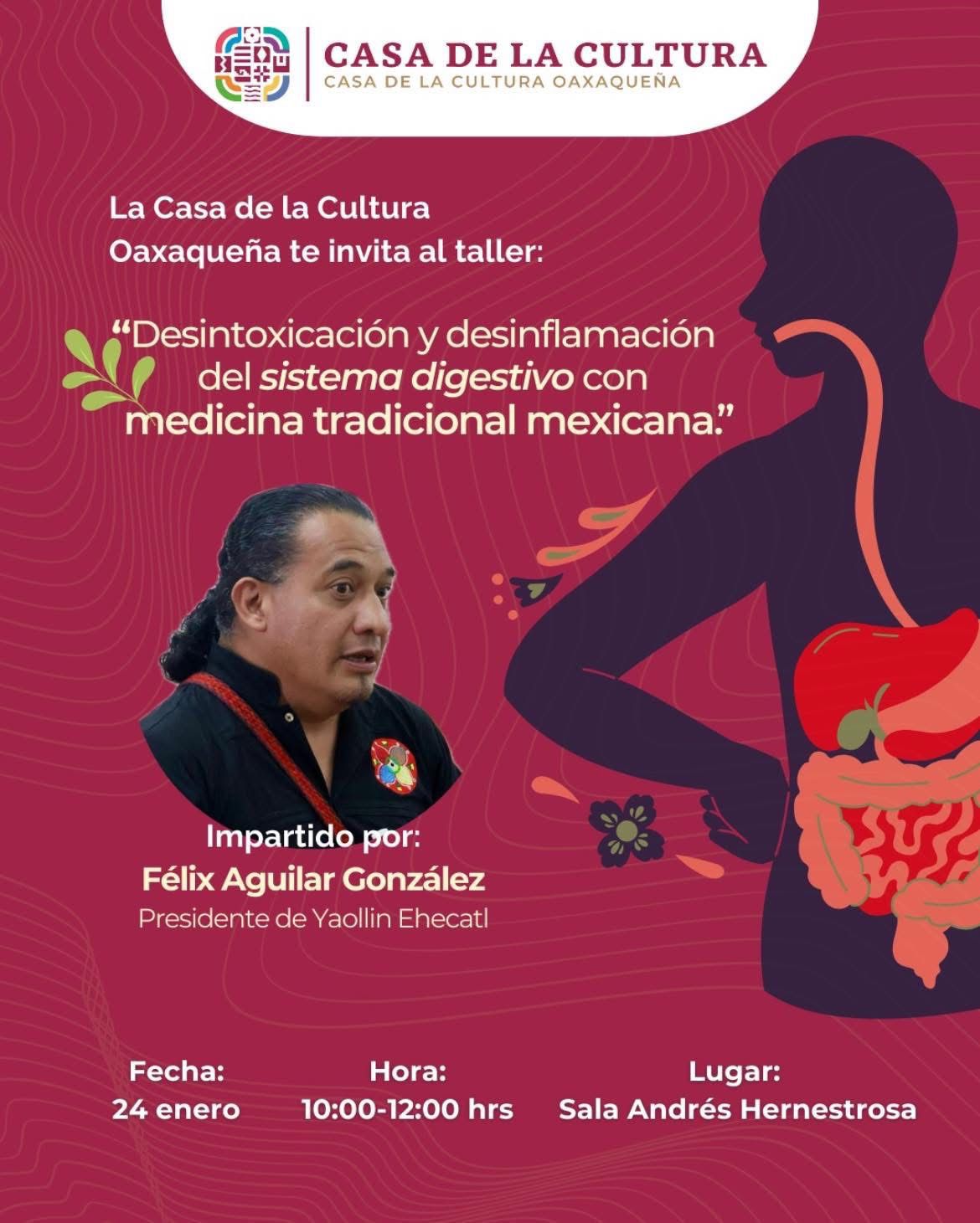 Invita CCO a actividades culturales y de medicina tradicional mexicana en sus instalaciones