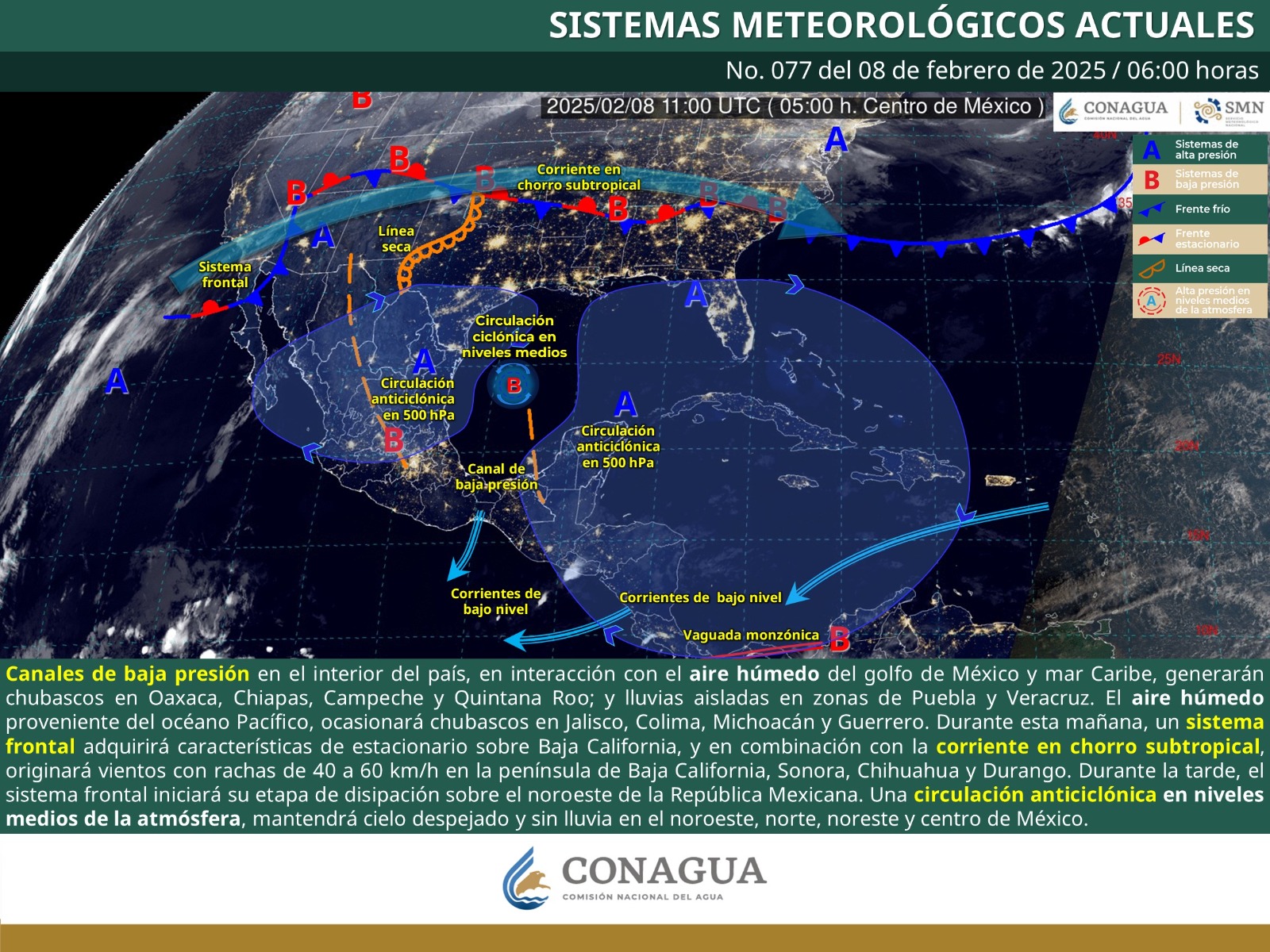 Se espera abundante radiación solar en horas centrales del día
